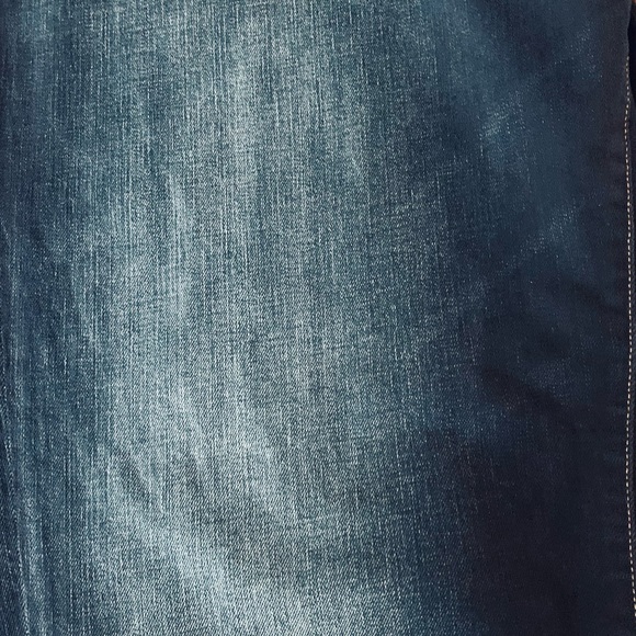 Men’s extra plus size jeans Midrise Straight leg Navy Blue US Size 52 length 34 - Picture 7 of 10